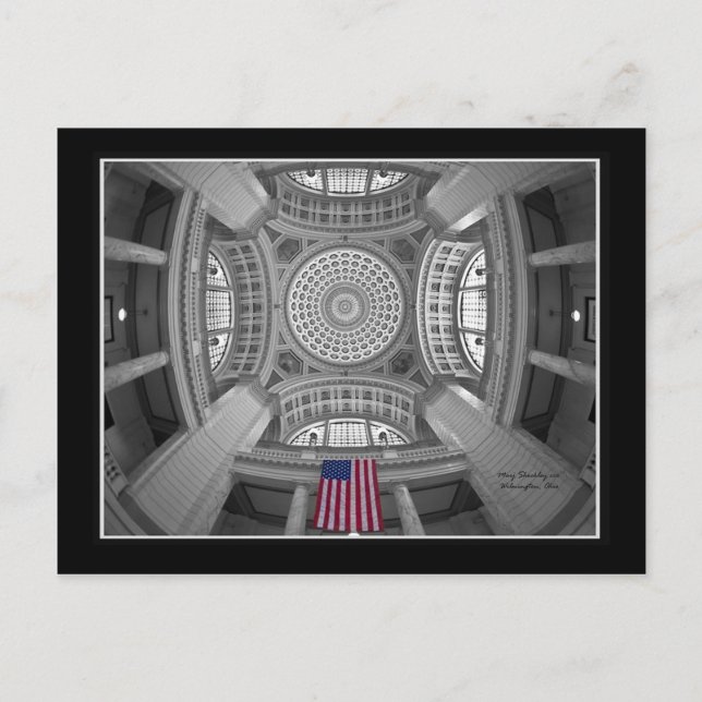 Clinton County Domstol Vykort (Framsida)