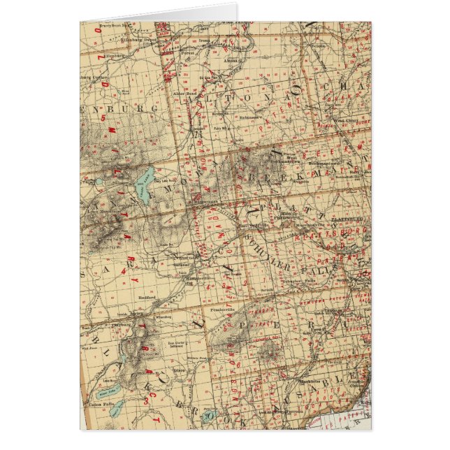 Clinton County Hälsningskort (Framsidan)