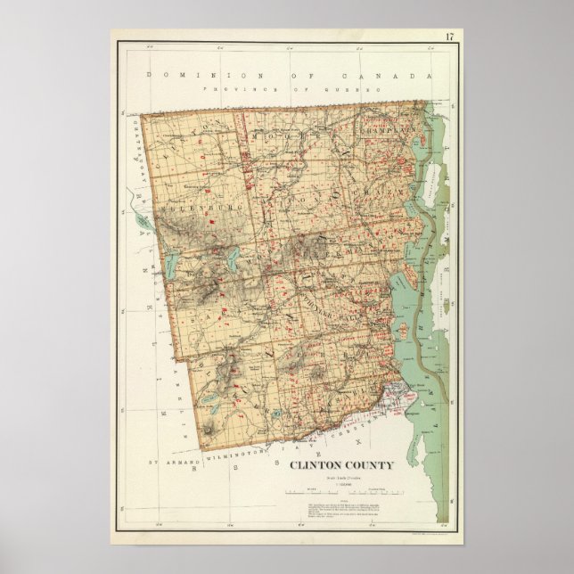 Clinton County Poster (Framsidan)