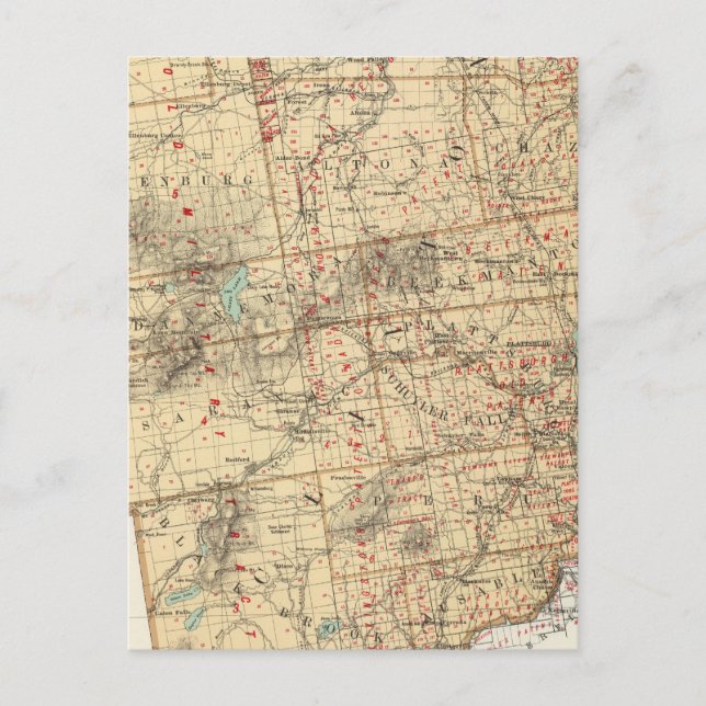 Clinton County Vykort (Framsida)
