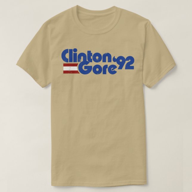 Clinton Gore 1992 T Shirt (Design framsida)