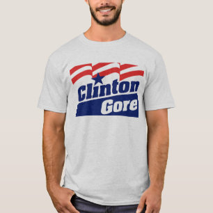 Clinton Gore 1996 Kampanj Vintage Clinton 1992 T Shirt