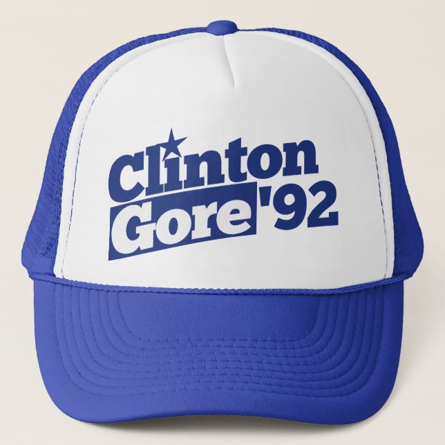 Clinton Gore 92 Keps (Framsida)
