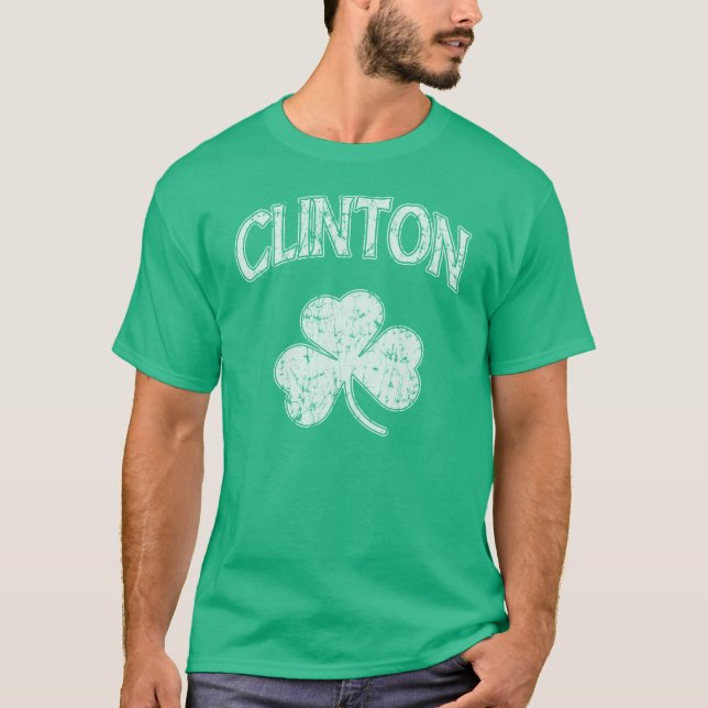 Clinton irländareShamrock Tröja (Framsida)