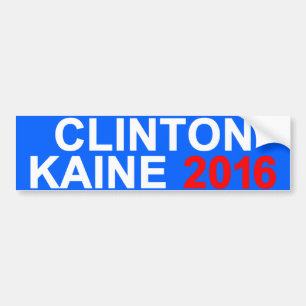 Clinton Kaine 2016 Bildekal