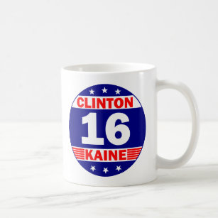 Clinton Kaine 2016 Kaffemugg