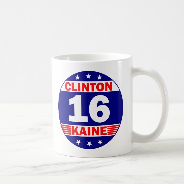 Clinton Kaine 2016 Kaffemugg (Höger)