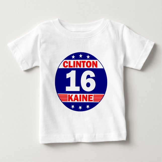 Clinton Kaine 2016 T Shirt (Framsida)