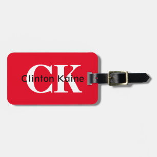 Clinton Kaine - CK 2016 Bagagebricka