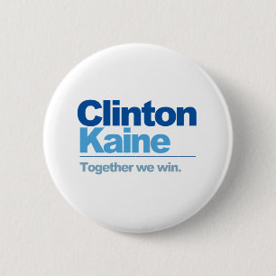 Clinton Kaine - tillsammans segrar vi Knapp