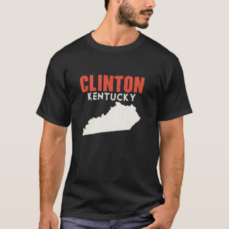 Clinton Kentucky USA State America Travel Kentucki T Shirt