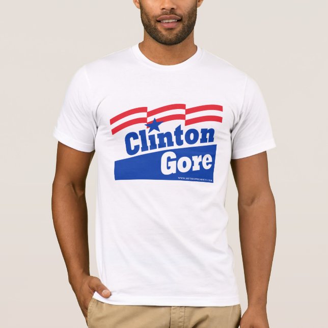 clinton-levrat blod t shirt (Framsida)