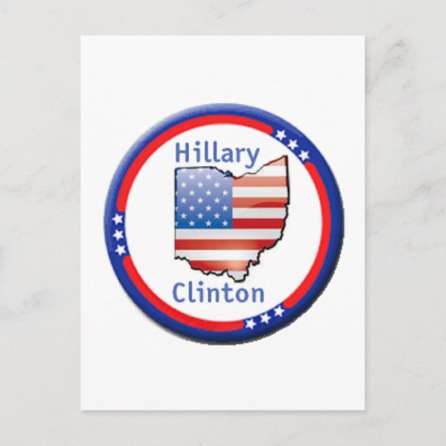 Clinton Ohio-vykort Vykort (Framsida)