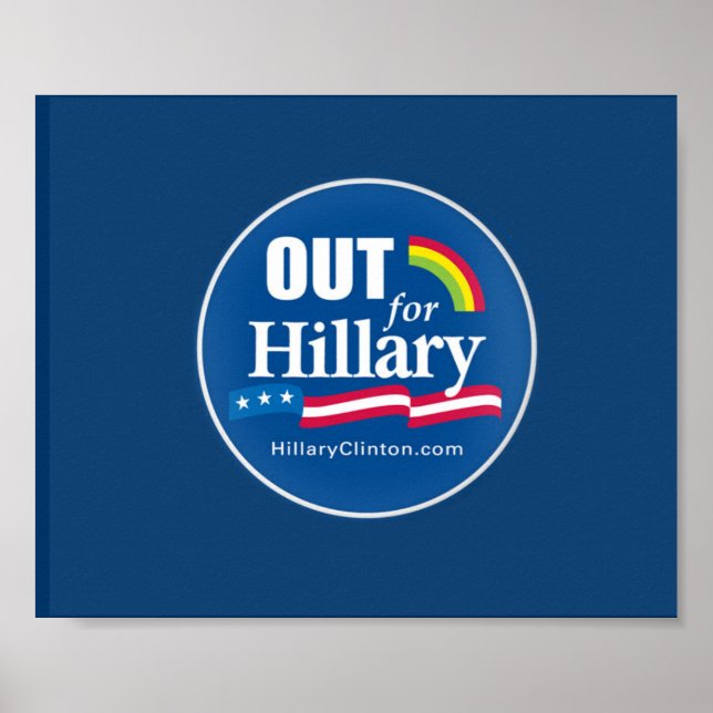 Clinton Out Poster Gay (Framsidan)