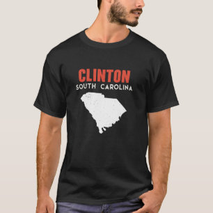 Clinton South Carolina USA State America Travel T Shirt
