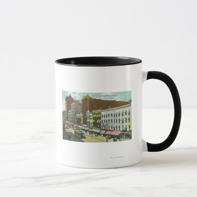 Clinton Street View of Main Street Mugg (Höger)