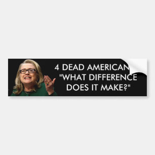 Clinton - vilken skillnad gör den? bildekal