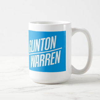 Clinton/Warren 2016 mugg