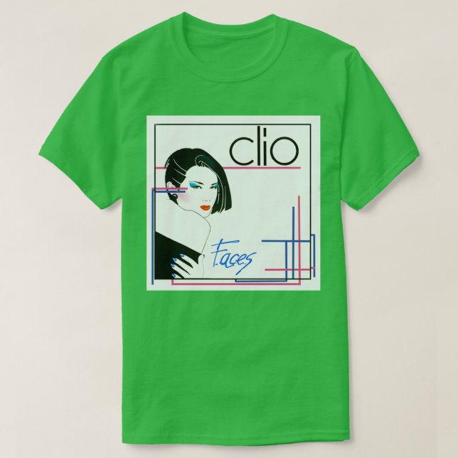 Clio Ansikte T Shirt (Design framsida)