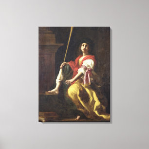 Clio musa av historia, 1624 canvastryck