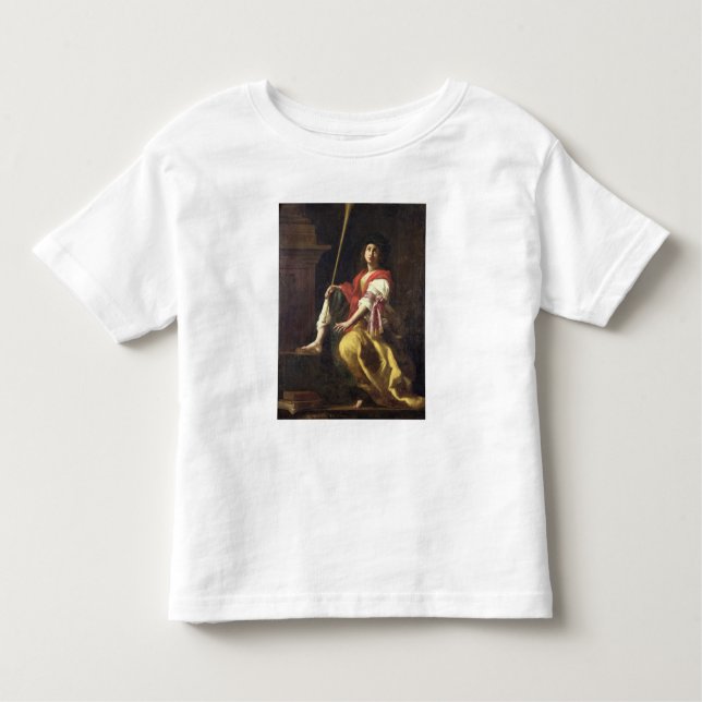 Clio musa av historia, 1624 t shirt (Framsida)