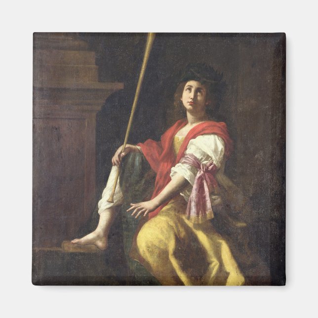 Clio, Muse of History, 1624 Magnet (Framsidan)