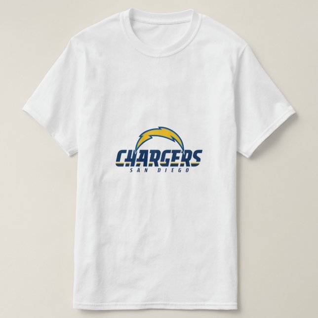 Clip Art Chargers Logotyp T- Shirt T Shirt (Design framsida)