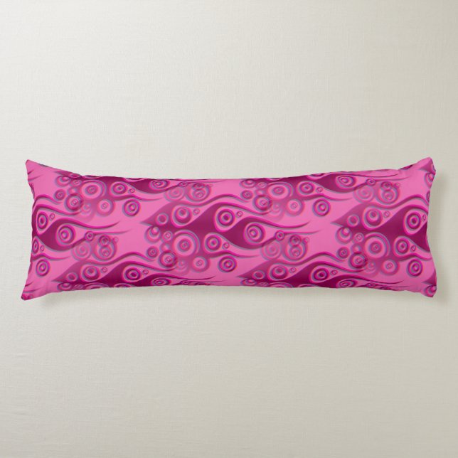 Clip Art Fish Mönster + dina idéer Kroppskudde (Framsidan)