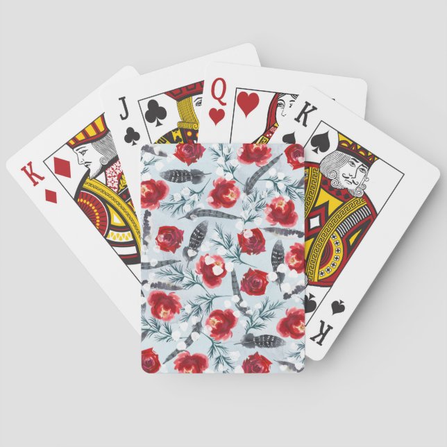 Clip Art i julgran Casinokort (Baksidan)