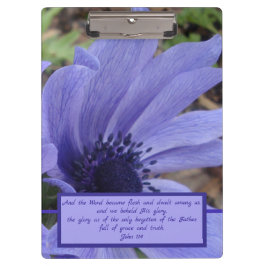 Clipboard för anemon för John 1 närbildvallmo