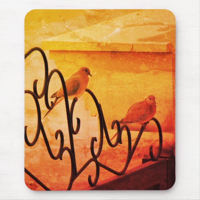 Clipboard för små duvor för bärbara datorer musmatta (Framsidan)