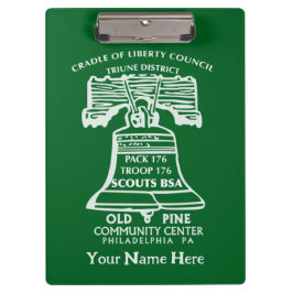 Clipboard - Forest Green (Personalized)
