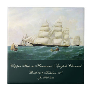 Clipper Frakt English Channel Hurricane Kakelplatta