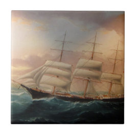 Clipper Frakt Esther Roy 1898 Kakelplatta