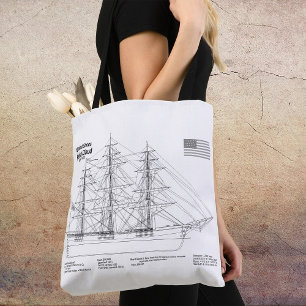 Clipper Frakt Flies Cloud - Frakt Blueprint BD Tygkasse