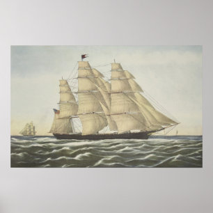 Clipper-Frakt, flygmoln Poster