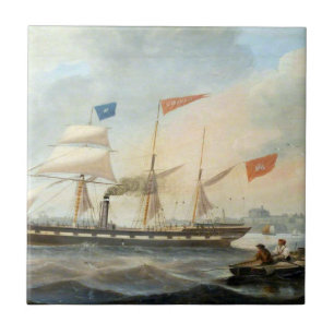 Clipper Frakt Marshall 1847 Kakelplatta