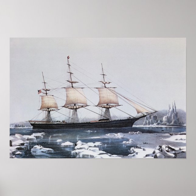 Clipper Frakt "Red Jacka" Poster (Framsidan)