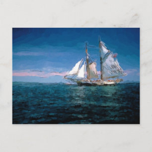 Clipper Frakt Vykort