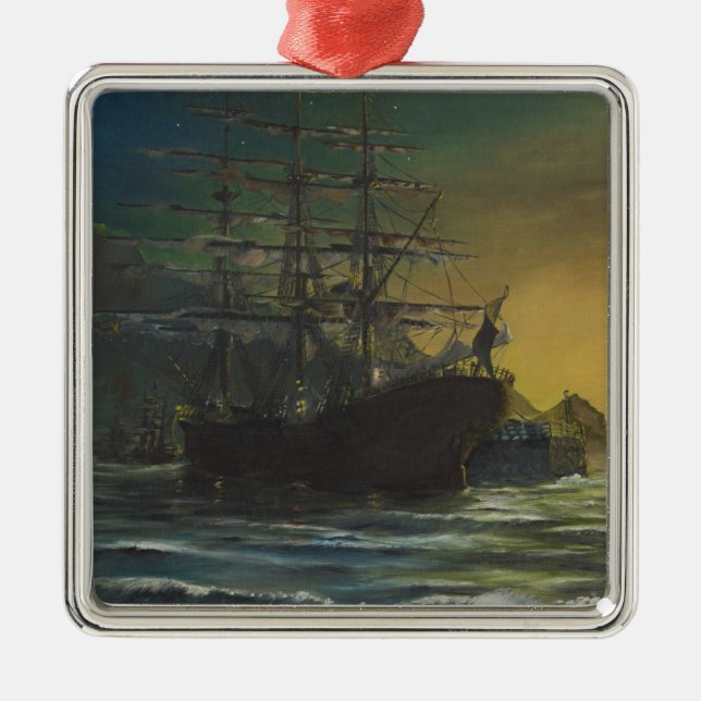 Clipper Julgransprydnad Metall (Framsidan)