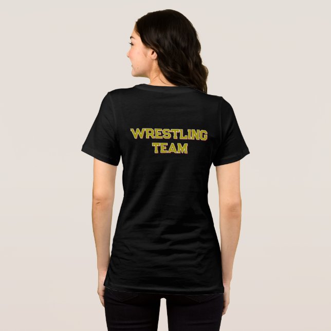 Clippers Wrestling Women's Tee (Baksida Full)