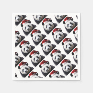 Clipping-Panda-Santa-2 Pappersservett