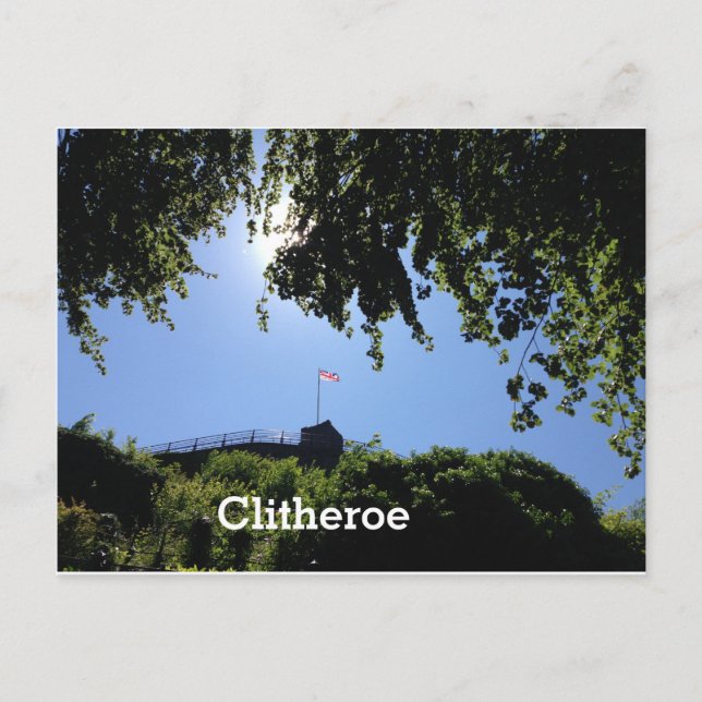 Clitheroe Vykort (Framsida)