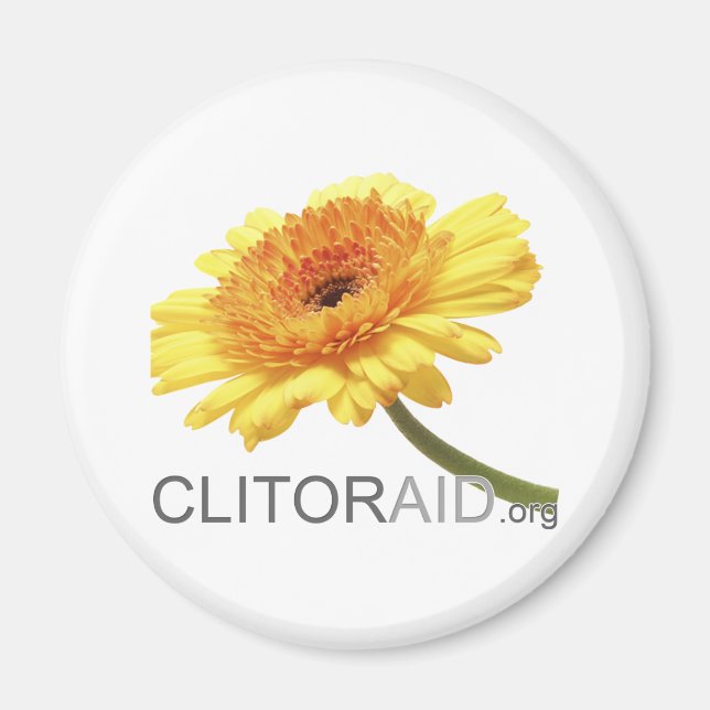 Clitoraid.org Magnet (Framsidan)