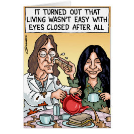 Clive Goddard, ett fantastiskt Tecknad-kort Hälsningskort