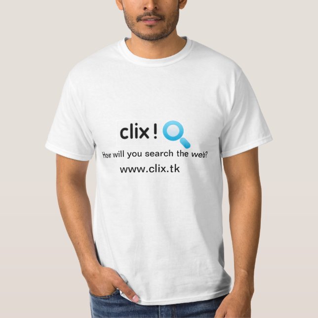 Clix! T-tröja T-shirt (Framsida)