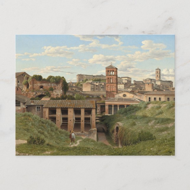 Cloaca Maxima, Rom av Christoffer Eckersberg Vykort (Framsida)