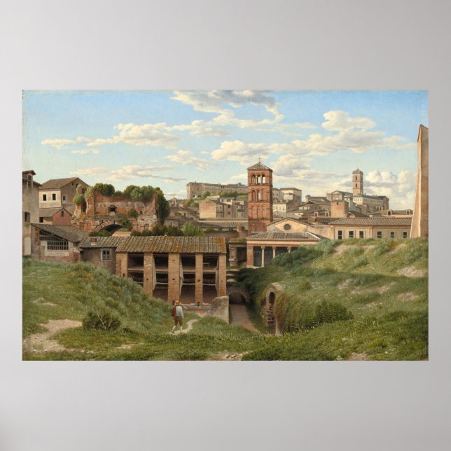 Cloaca Maxima Rom, Christoff Eckersberg Fine Art Poster (Framsidan)