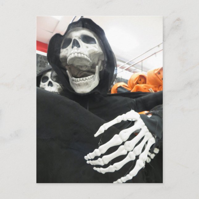 Cloakat Skeleton Vykort (Framsida)