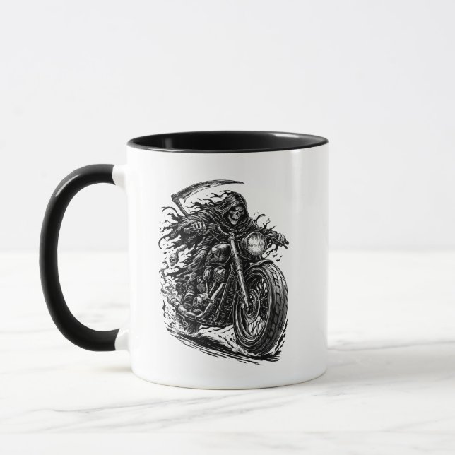 Cloaked Reaper Chopper Rider Mugg (Vänster)